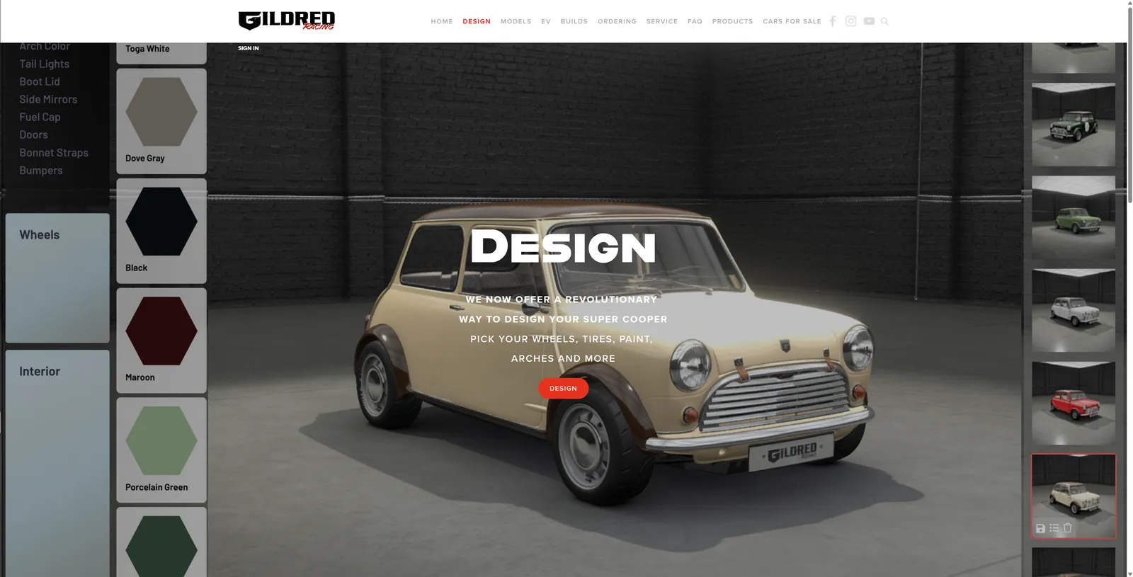 Mini Cooper – 3D Configurator - 2